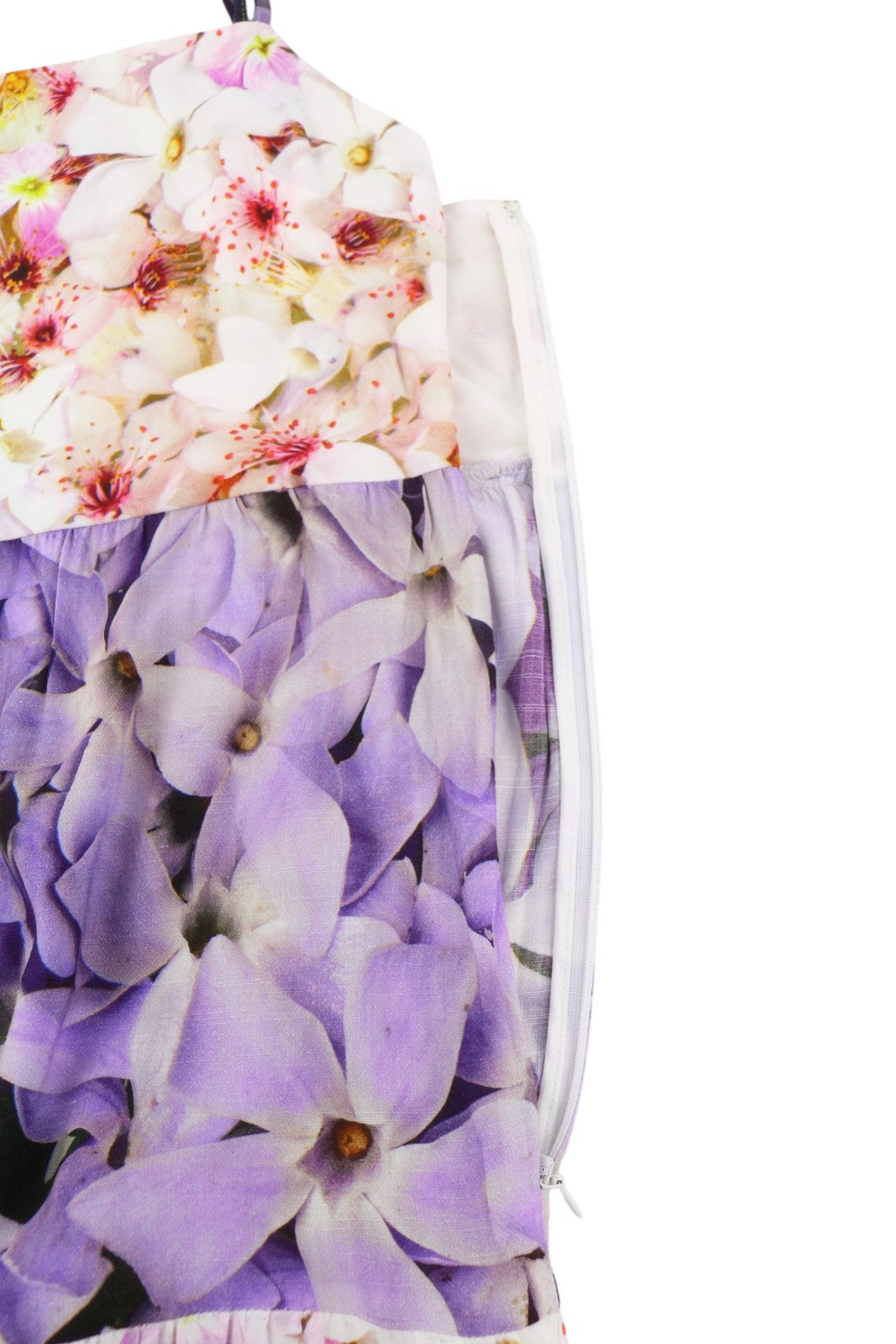 DESIGUAL Vest Estrella Women's Dress M Floral Sleeveless Midi