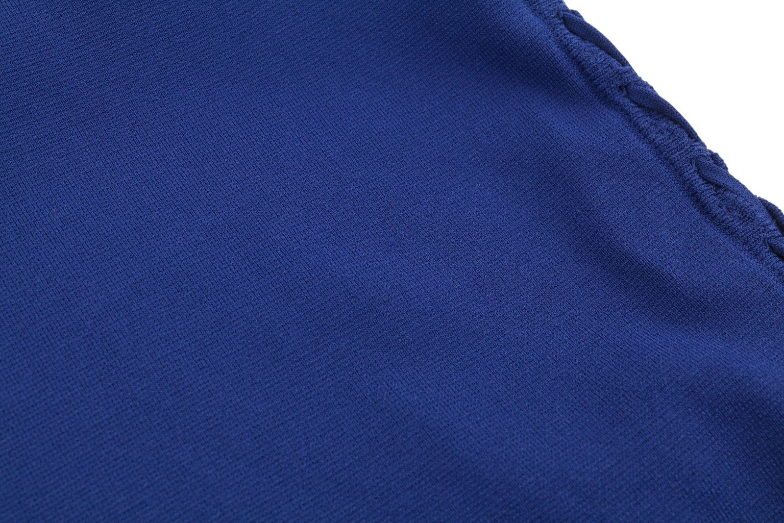 MARINA RINALDI Women's Dress XL Blue Knit Lace Side Sleeveless Crew