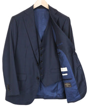 SUITSUPPLY Lazio Men's Suit UK42S Blue Pure Wool 2-Piece Blazer & Waistcoat