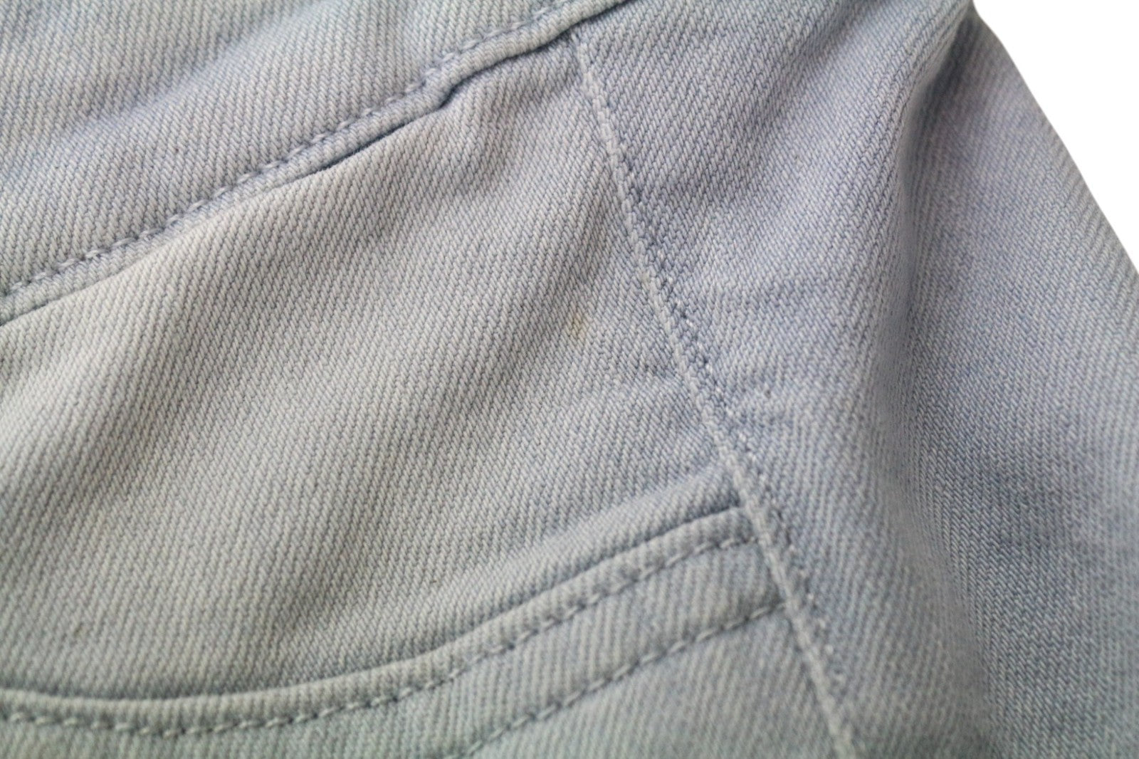 DENHAM „Spray Helix“ moteriški džinsai W26/L28 mėlynai skalbtos medvilnės tamprios, itin aptemptos 