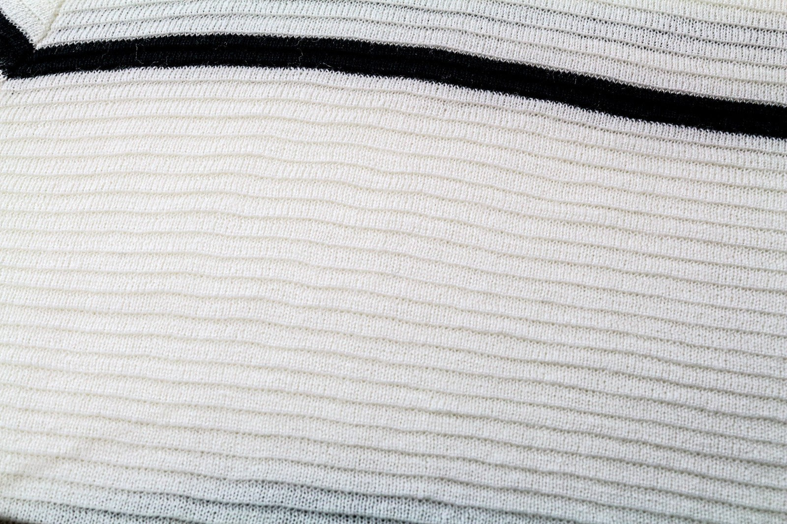 SCOTCH &amp; SODA Ams Couture vyriškas džemperis L dydžio balkšvas dryžuotas medvilninis megztinis 