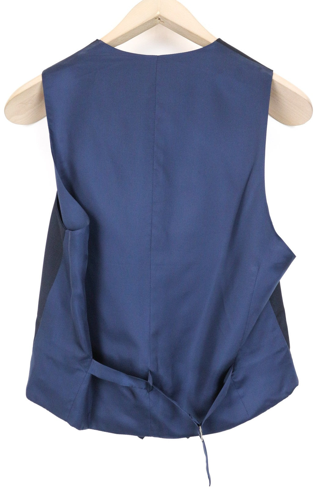 SUITSUPPLY Lazio vyriška liemenė 21 mėlyna, grynos vilnos, vienaeilė, oficiali 