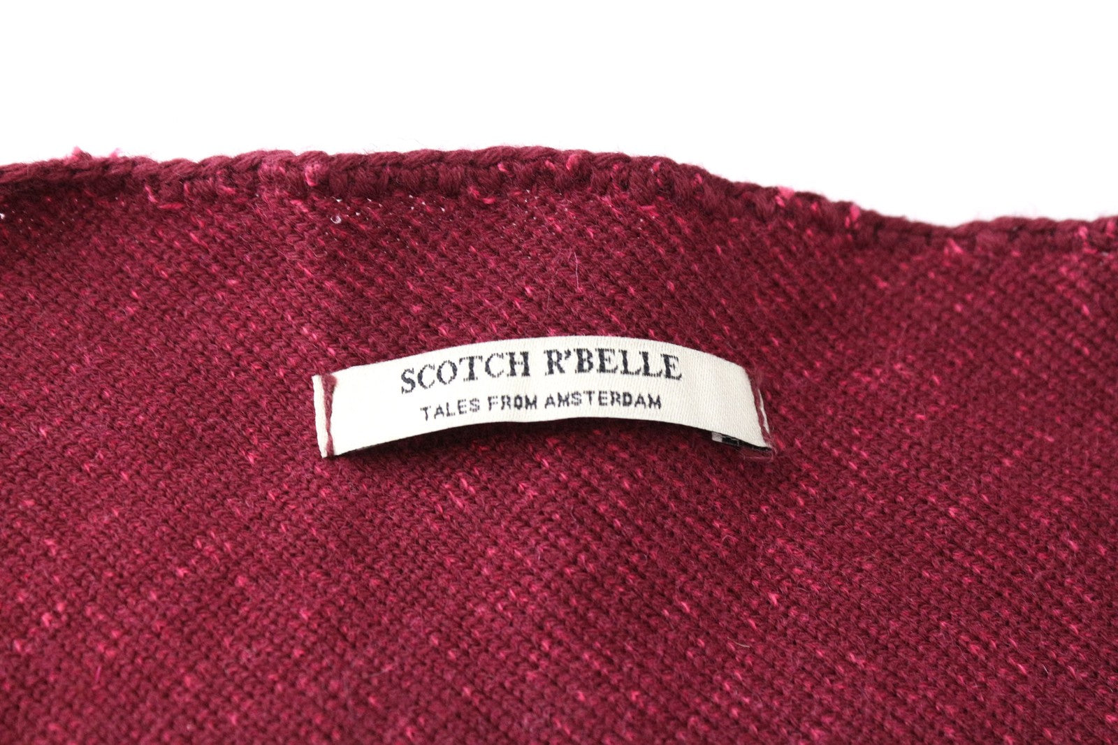 SCOTCH R'BELLE moteriškas šalikas OS violetinis laisvalaikio stiliaus tigro logotipas siuvinėtas mergaitėms 