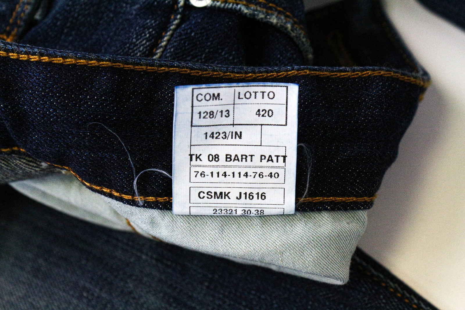 TAKESHY KUROSAWA Men's Jeans W32 Blue Cotton Aged Distressed Worn Style Wash