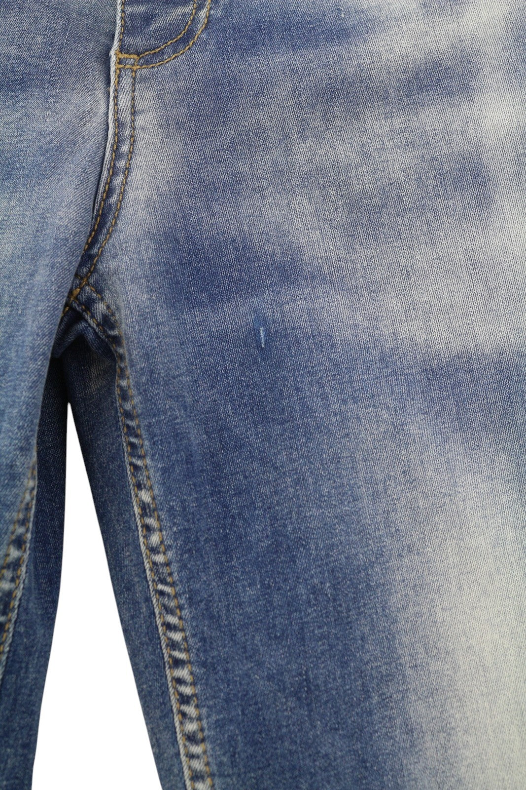 LIU JO moteriški džinsai W28/L28 aukštu juosmeniu, sagomis, laisvo kirpimo, išblukimo efekto, iš apačios į viršų. 