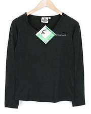 TUCANO URBANO T-TU moteriški marškinėliai ilgomis rankovėmis, juodi, medvilniniai. XS dydžio. 