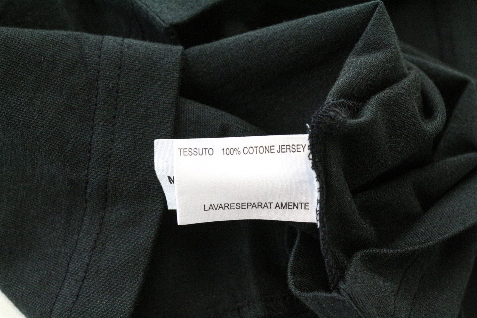 TUCANO URBANO T-TU moteriški marškinėliai ilgomis rankovėmis, juodi, medvilniniai. XS dydžio. 