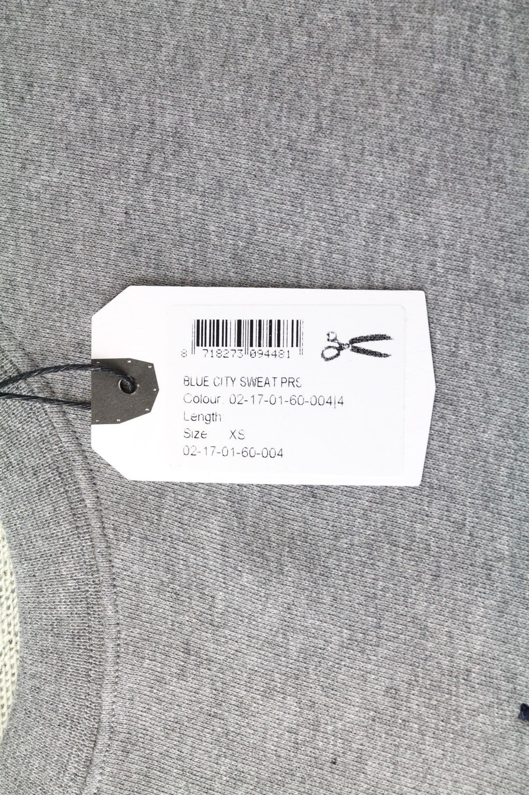 DENHAM Blue City moteriškas džemperis pilkas medvilninis ilgomis rankovėmis XS dydžio 