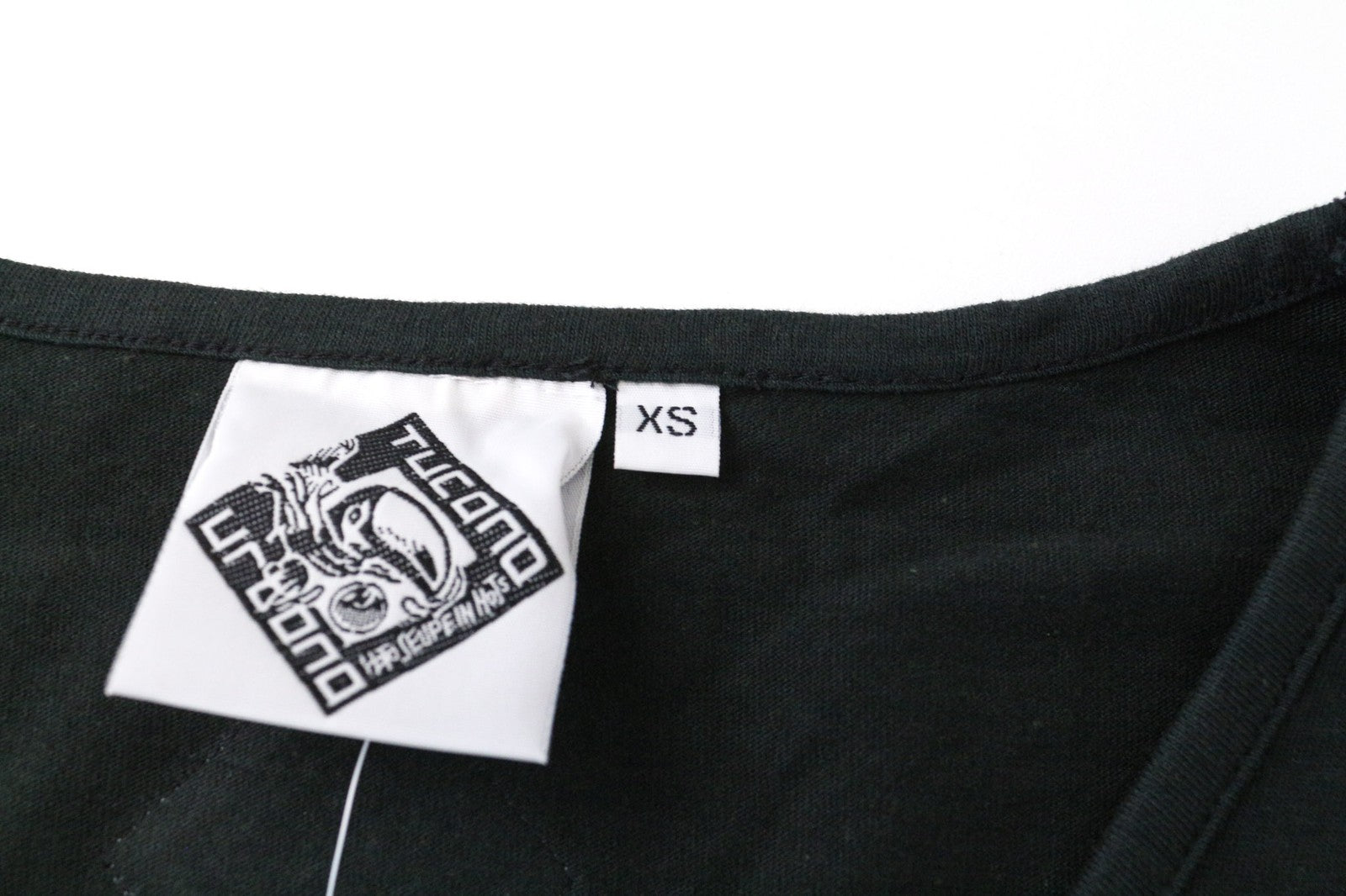 TUCANO URBANO T-TU moteriškas megztinis XS dydžio juodas medvilninis ilgomis rankovėmis 