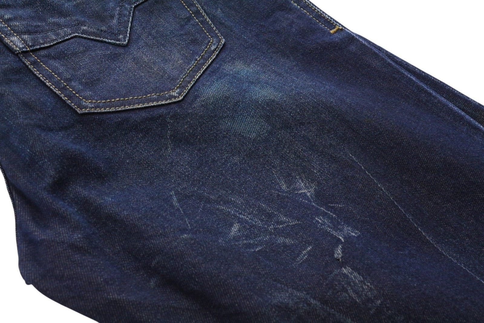 DIESEL Jifer 084SW vyriški džinsai W29/L32 mėlyni, siaurėjantys, ploni, tamprūs, dirbtinio audinio 