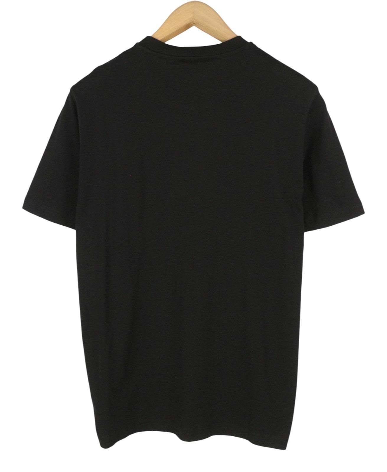 DIESEL T-Just-Small-New D Logo Men T-Shirt XL Black Cotton Tricot Short Sleeve