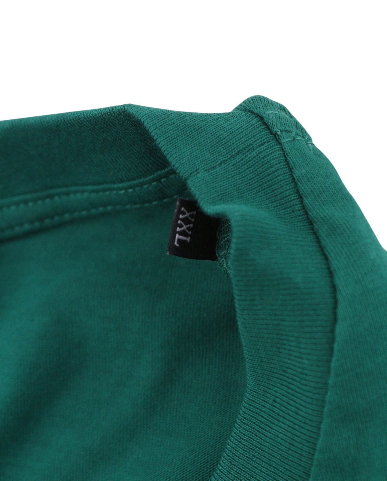DIESEL T-Just-Small-New D Logo Men T-Shirt 2XL Green Cotton Tricot Short Sleeve