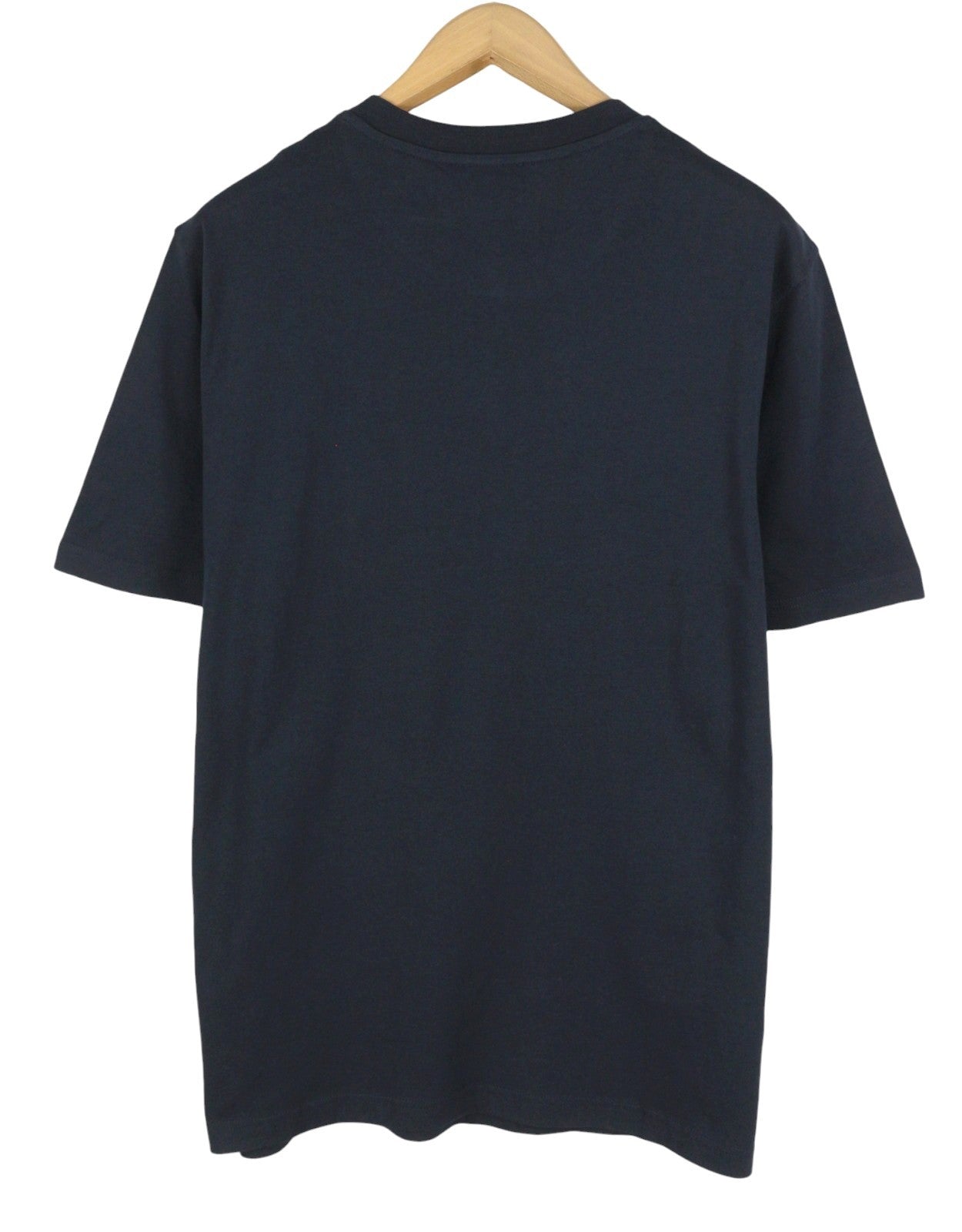 DIESEL T-Just 12-5 Men T-Shirt L Dark Blue Cotton Tricot Short Sleeve
