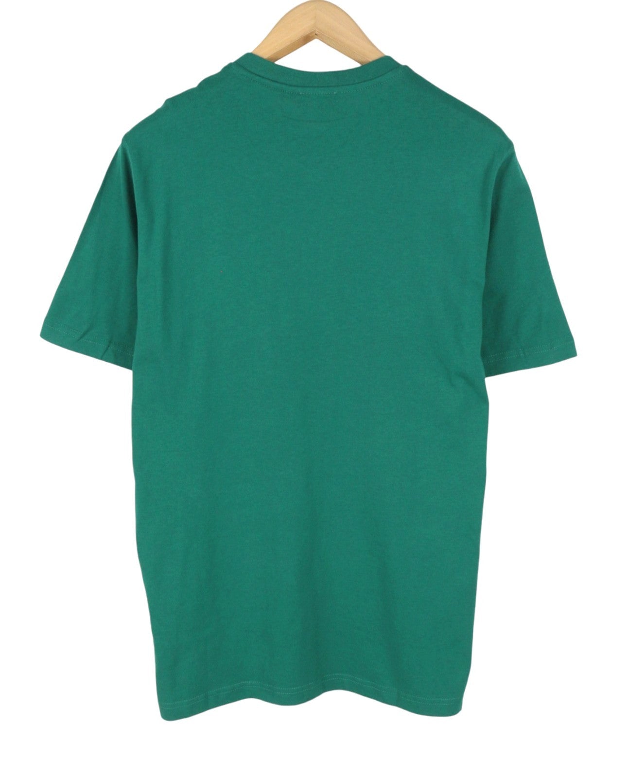 DIESEL T-Just-Small-New D Logo Men T-Shirt M Green Cotton Tricot Short Sleeve