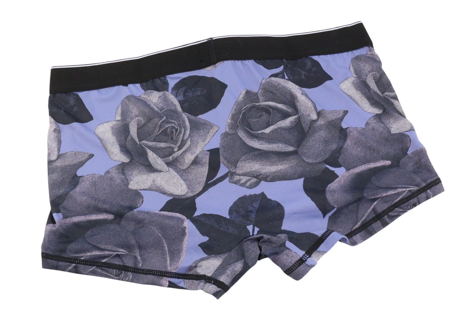 DIESEL Umbx-Damien 0HPAP Men Underwear L Blue Floral All-Over Print Boxer