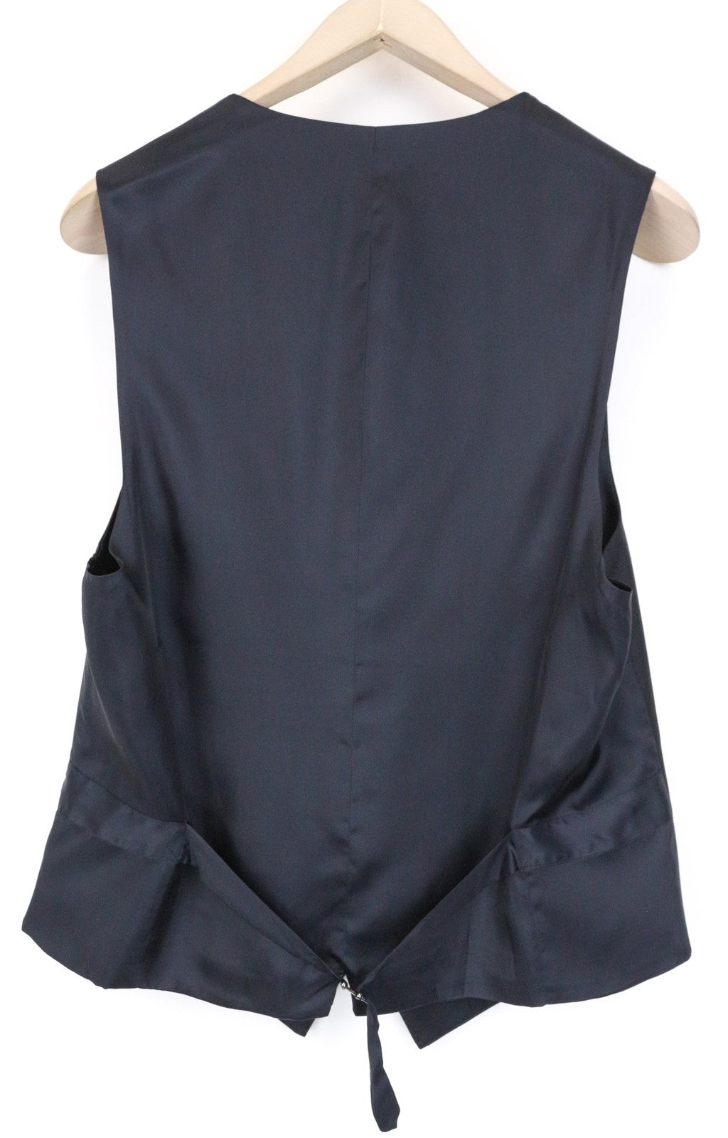 SUITSUPPLY Ferrara vyriška liemenė UK40R mėlyna grynos vilnos plona klasikinė liemenė 