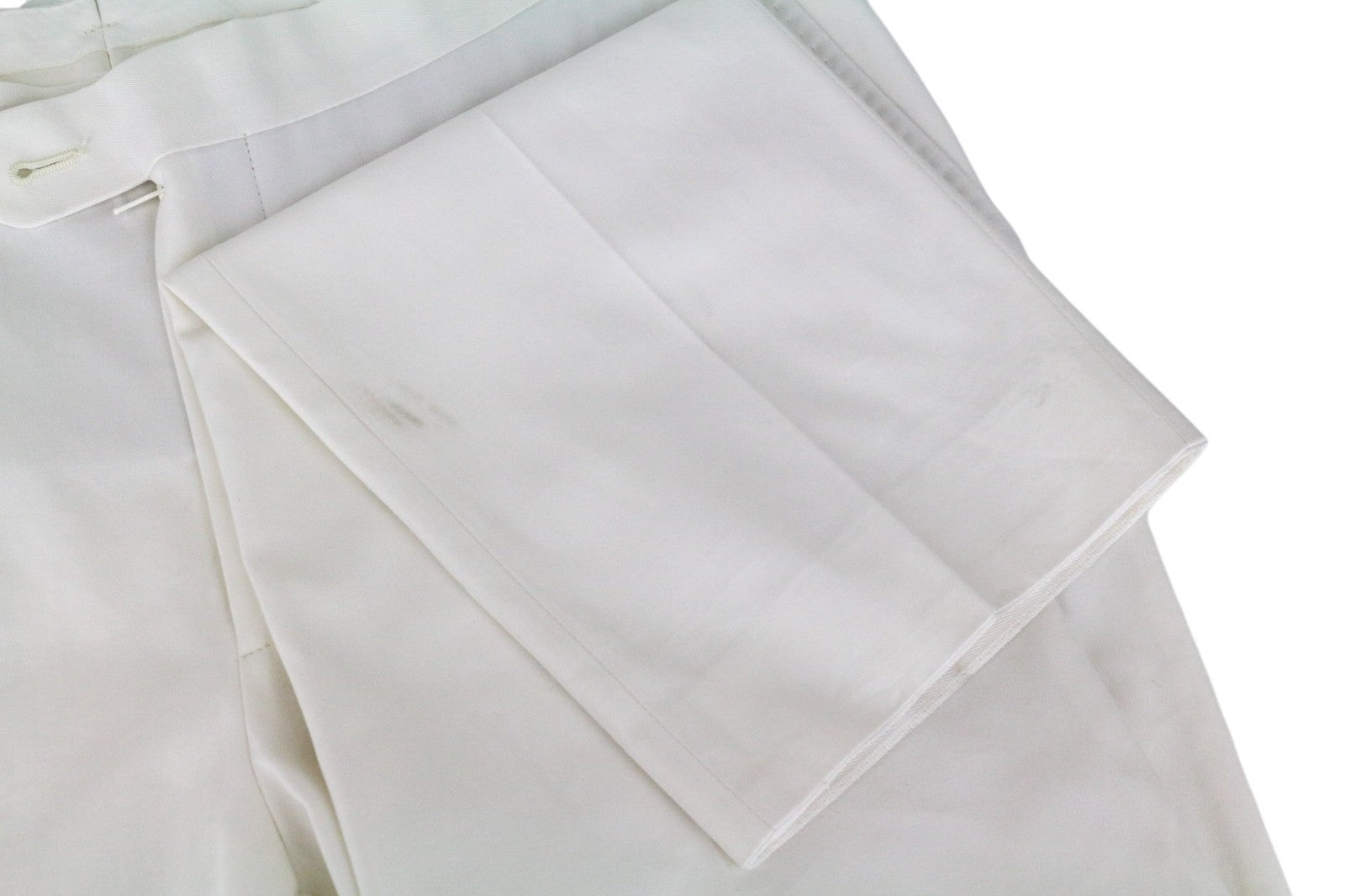 SUITSUPPLY Havana Men Suit UK38R Single-Breasted Off-White Slim Cotton 2 Piece