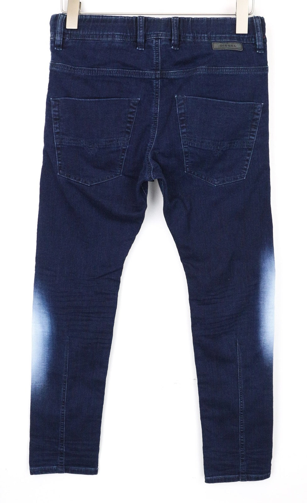 DIESEL Krooley-NE 0687D Men Jeans W26 Blue Stretch Slim Carrot Boys Jogg Sweat