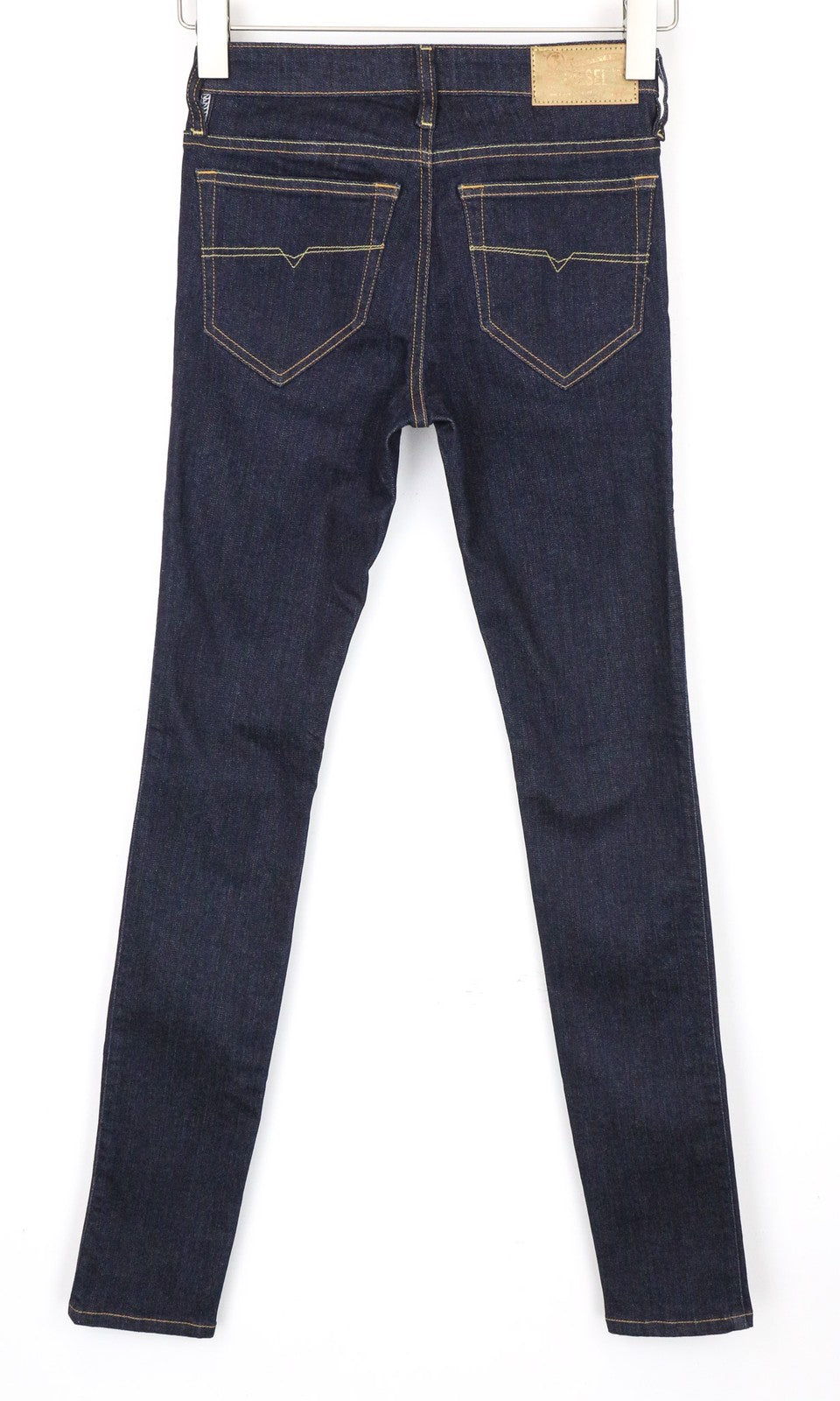 DIESEL Skinzee 0813C Women Jeans W26/L32 Blue Stretch Super Slim Skinny Fit
