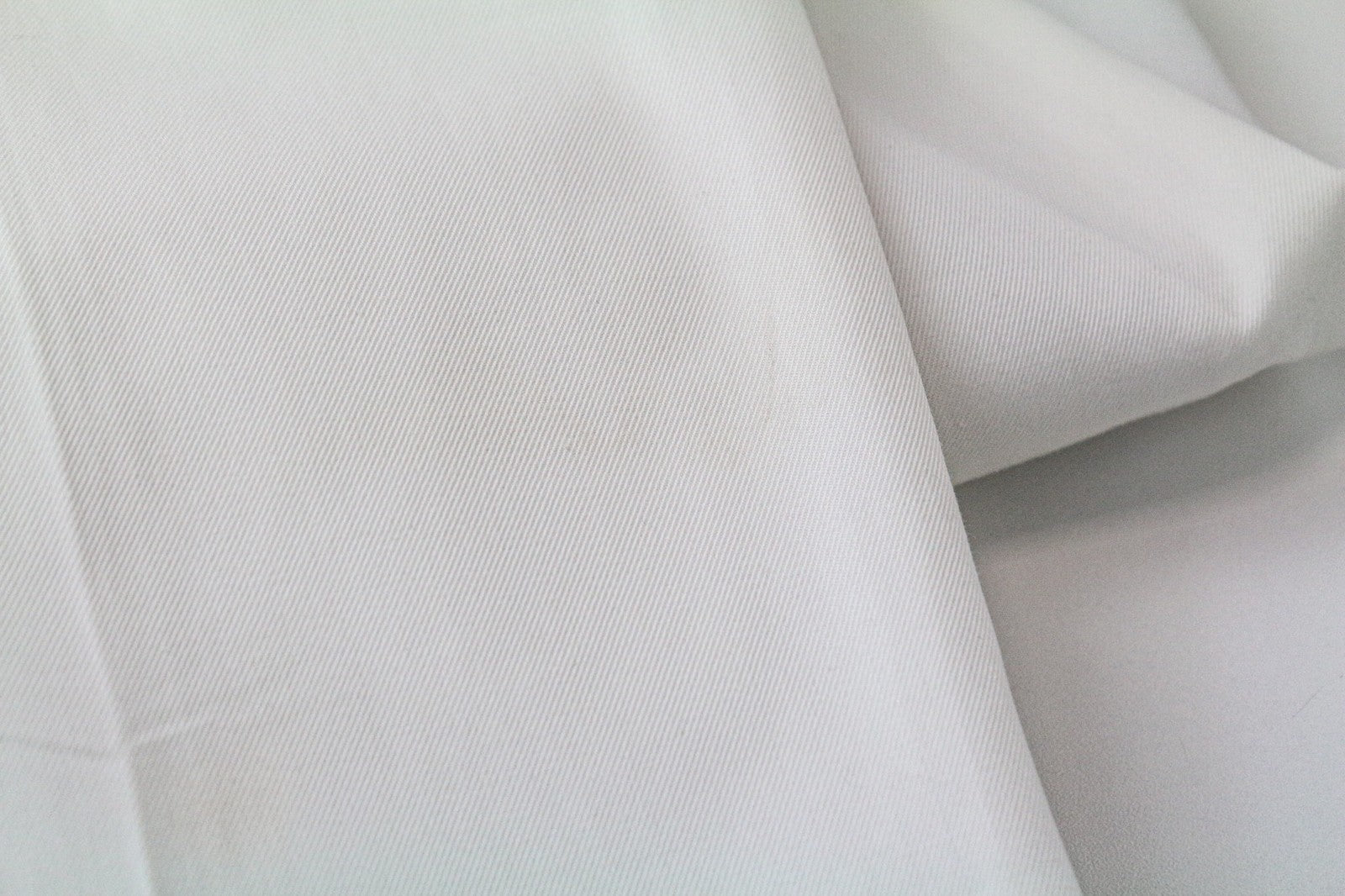 SUITSUPPLY Havana Jetted Men Suit UK38R White 2-Piece Slim Pure Cotton Twill