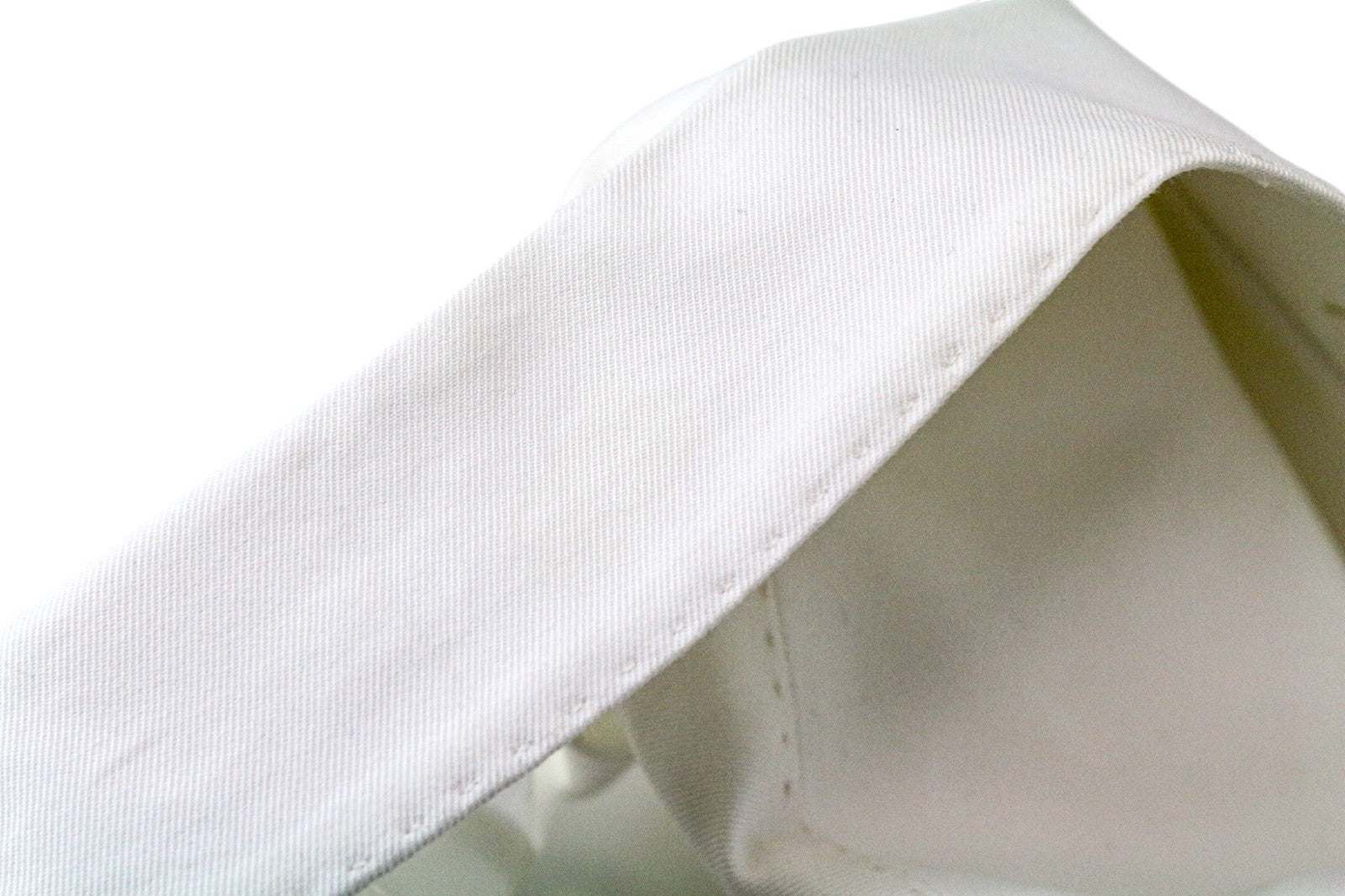 SUITSUPPLY Havana Jetted Men Suit UK38R White 2-Piece Slim Pure Cotton Twill