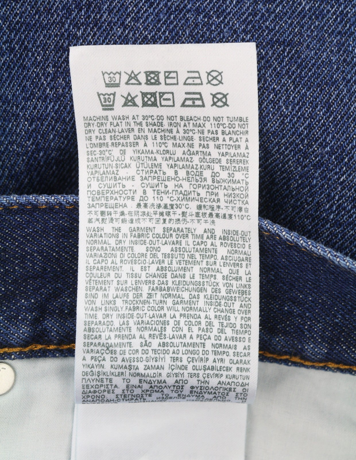 DIESEL 2020 D-Viker 09C03 Men Jeans W34/L32 Blue Faded Regular Straight RRP160