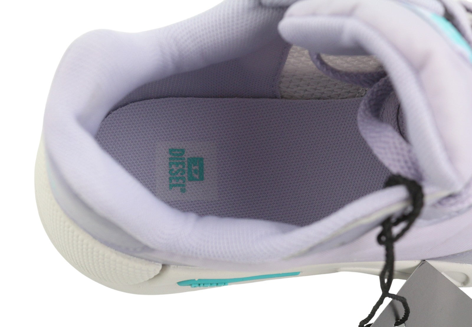 DIESEL S-Serendipity Light Women Sneakers EU37 Purple Almond Toe Low RRP150