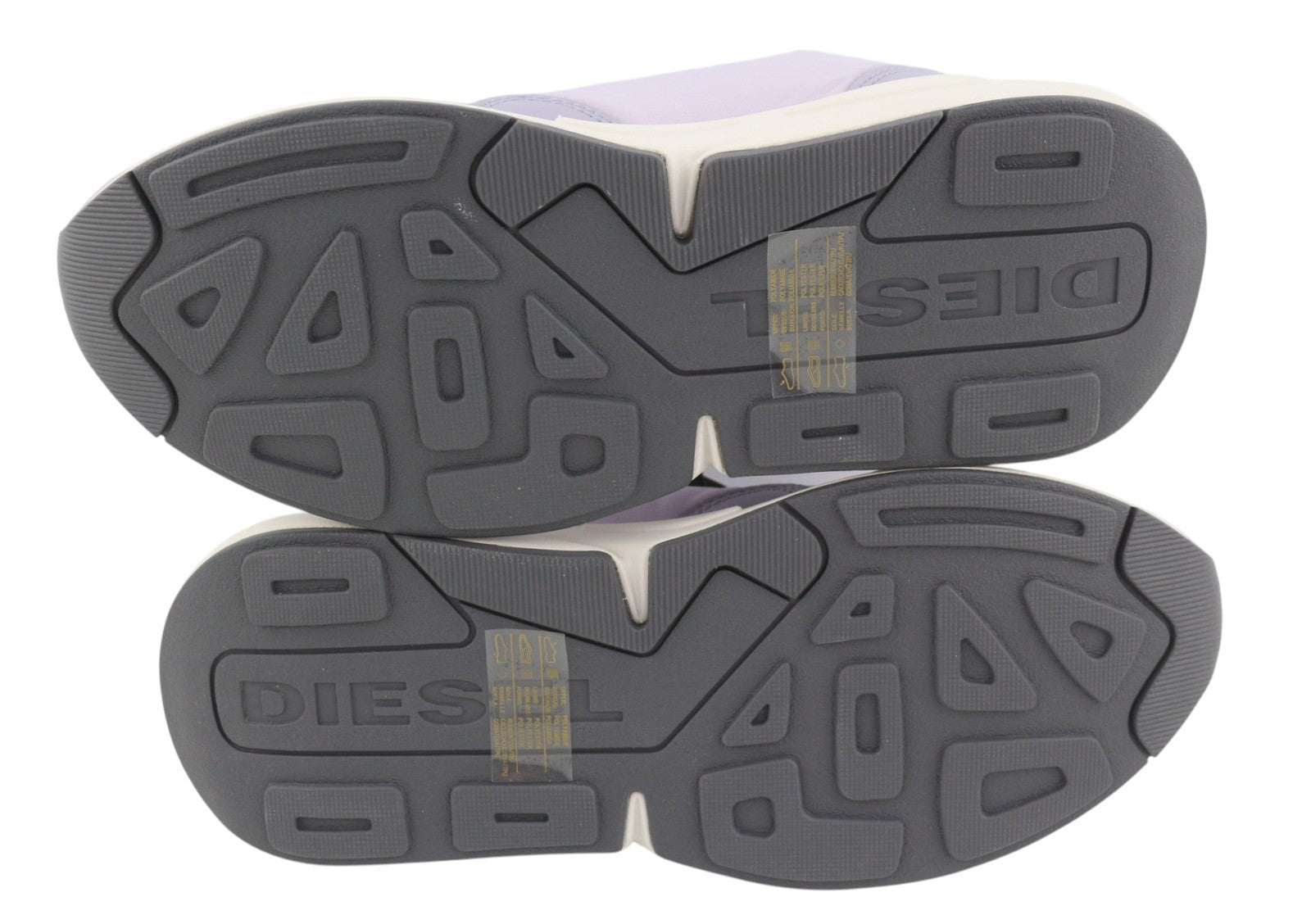 DIESEL S-Serendipity Light Women Sneakers EU37 Purple Almond Toe Low RRP150