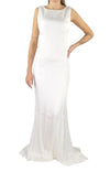 White Acetate Dress