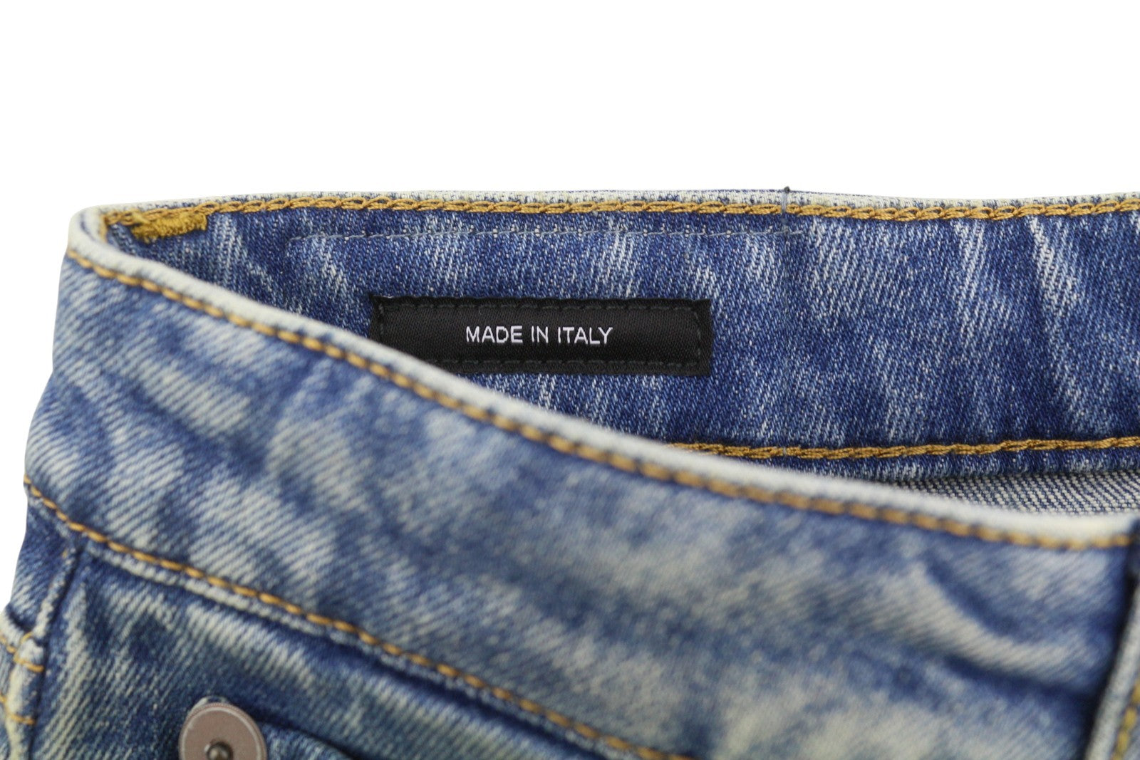 R13 Kick Fit Women's Jeans 28 Kelly Stretch Faded Whisker Crop PS26