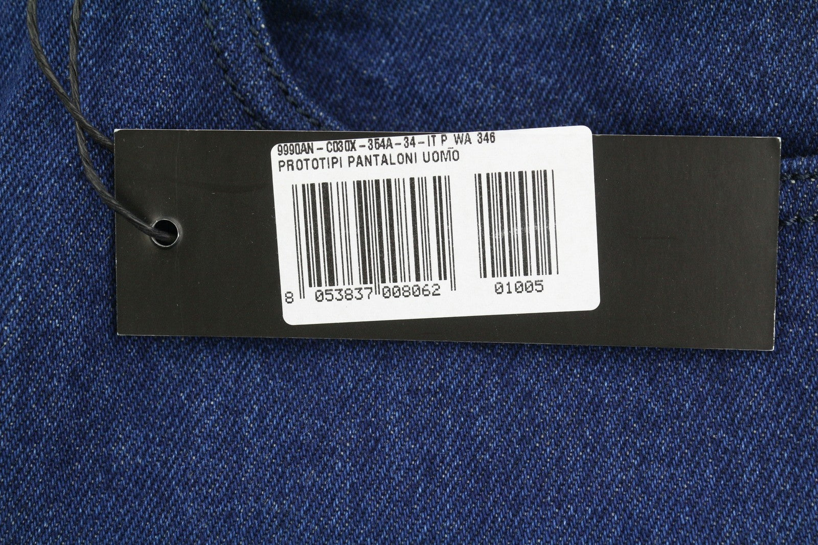 DIESEL Mharky 0078F Men's Jeans W34 Dark Blue Tapered Button Fly Denim