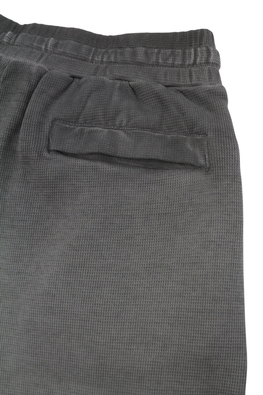 DIESEL P-Stalt-Waf Men Shorts 2XL Grey Faded Look Pique Waffle Knit Cotton