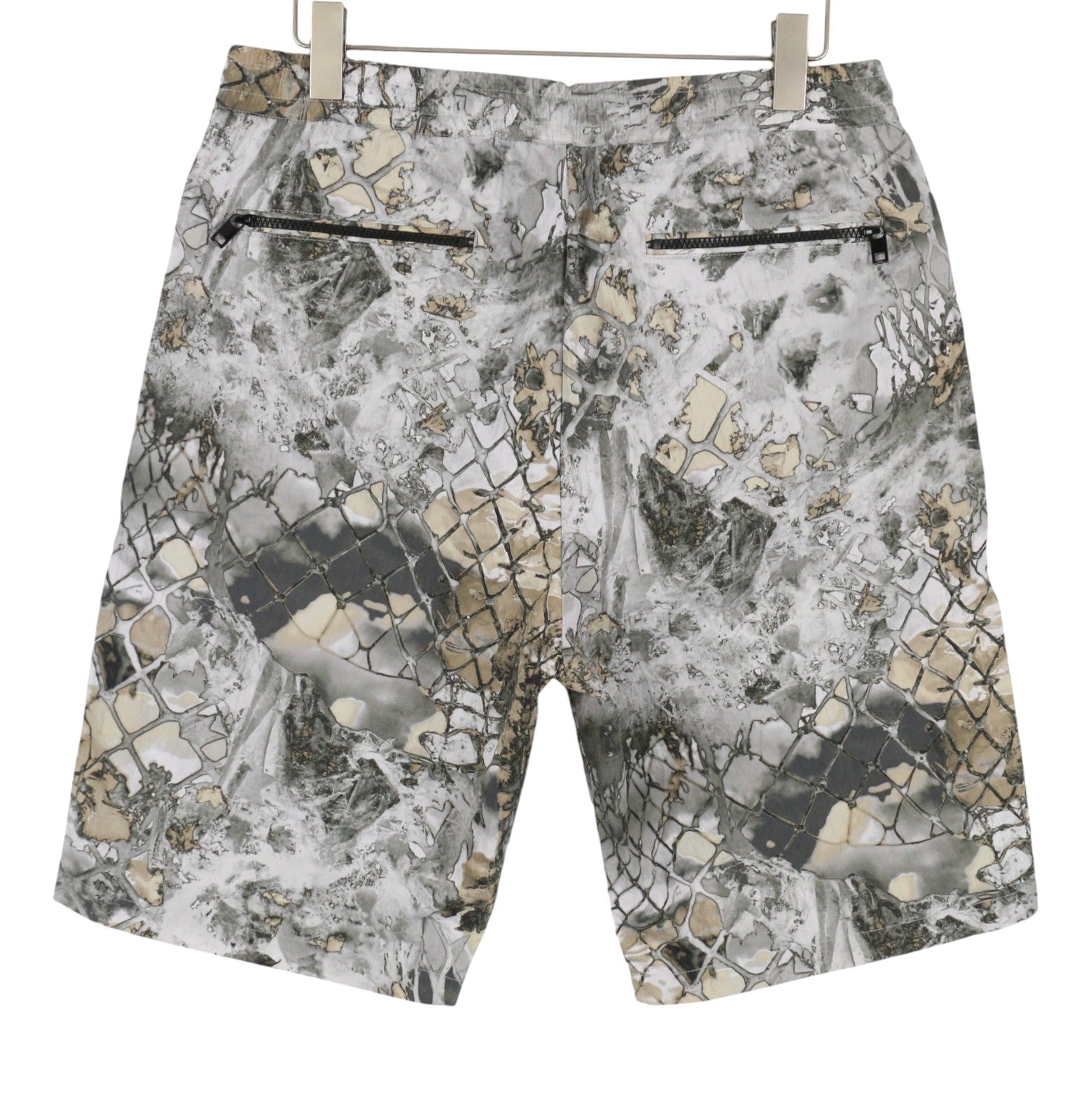 DIESEL P-Mckell-Short-A Men Shorts 52 W35 All-Over Graphic Print Straight RRP225