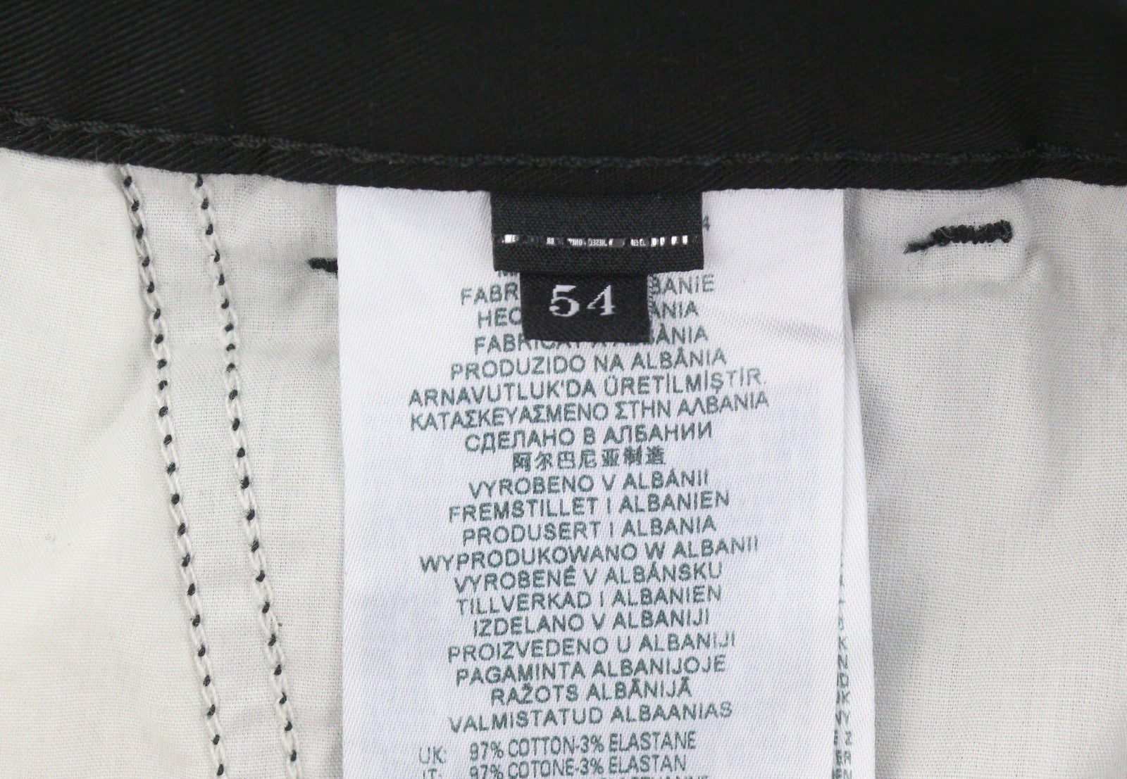 DIESEL P-Argy-Short-Out Men Shorts 54 W39 Black Zip Fly Cargo RRP175
