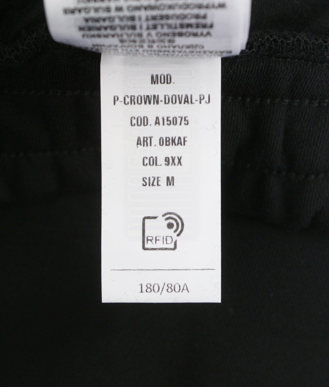 DIESEL P-Crown-Doval-PJ Men Shorts M Black Loose Fit Elastic Waistband RRP125