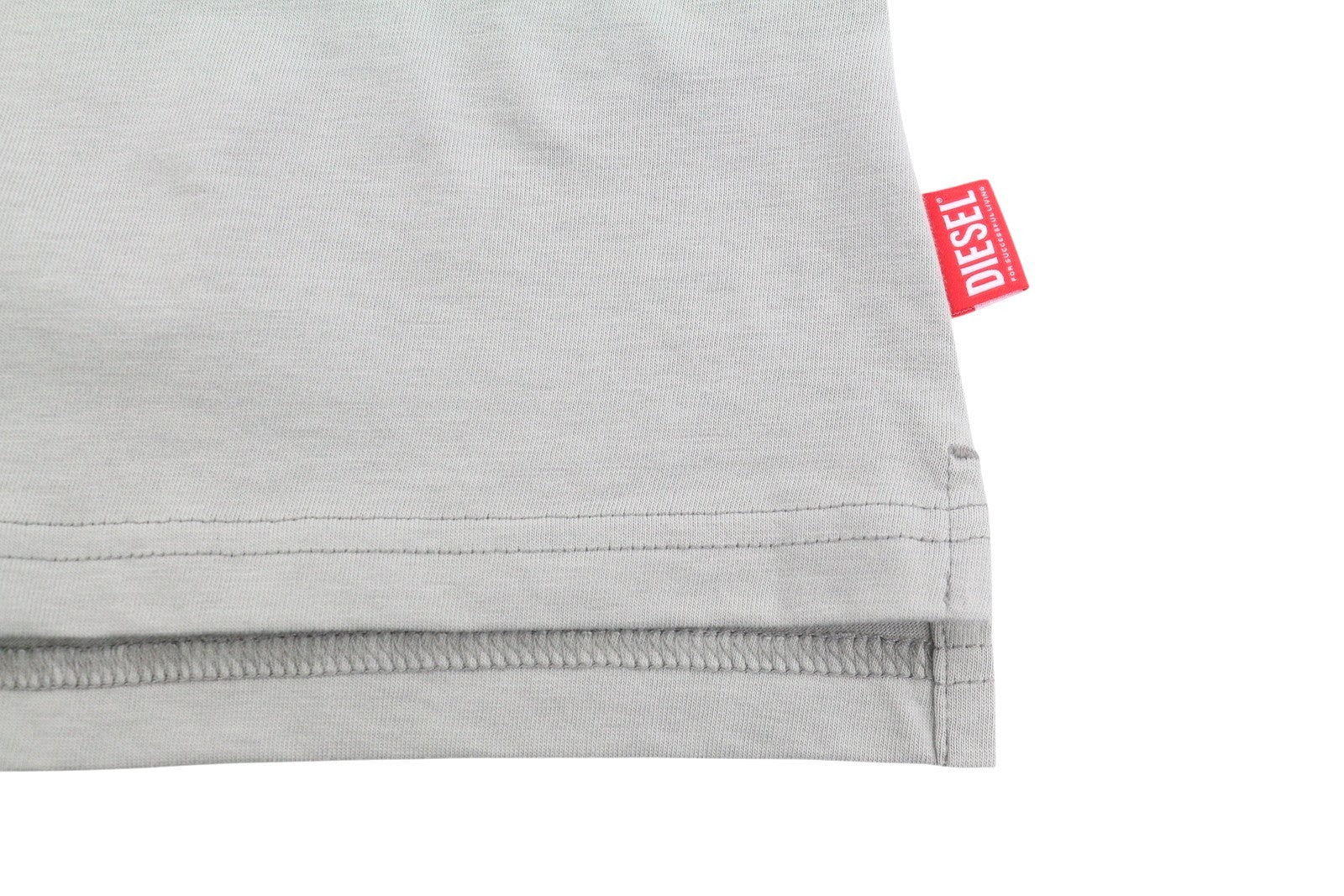 DIESEL T-Boxt-Slits-R8 Men T-Shirt M Grey Patches Oversized Short Sleeve RRP175