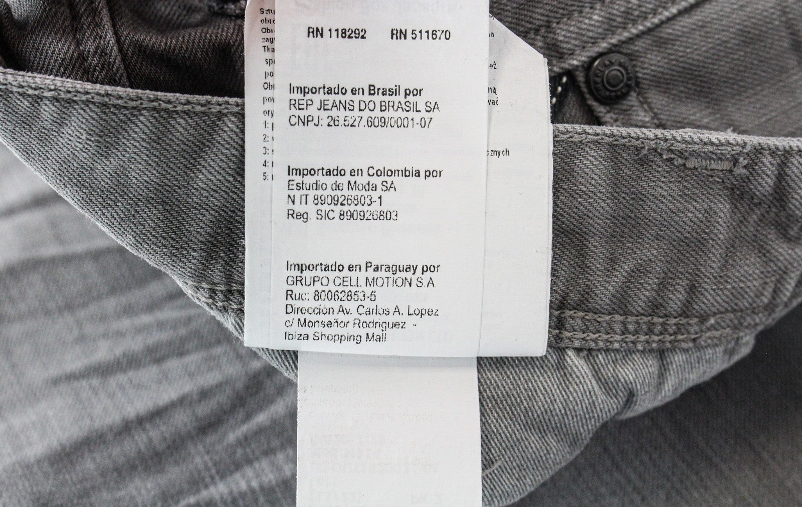 REPLAY Anbass Men Jeans W29/L32 Slim Fit Casual Cotton Stretch Grey 5-Pocket