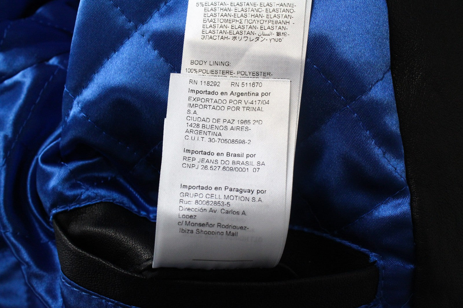 REPLAY Men Jacket XL Black Genuine Lambskin Leather Zipped Single-Breast RRP499