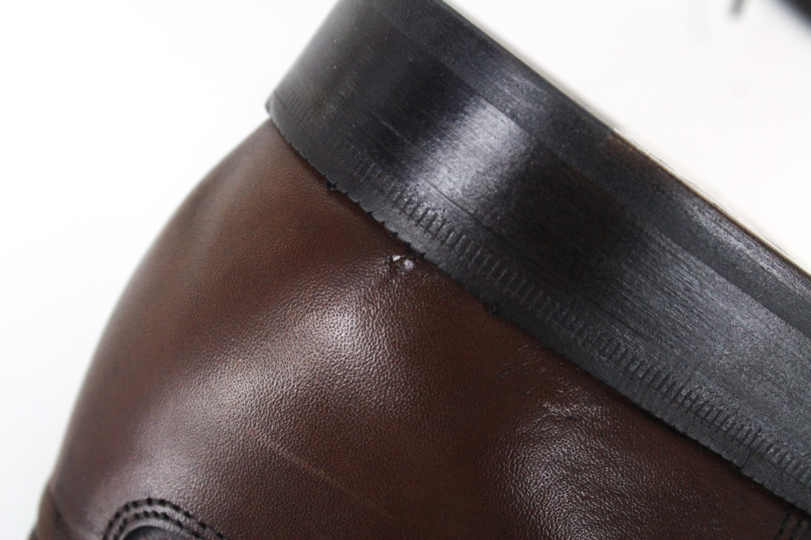 SUITSUPPLY Men Formal Shoes EU44 Brown Genuine Leather Laced Low-Top Classic