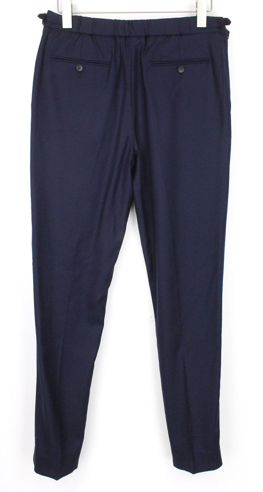 SUITSUPPLY Havana Men Suit UK38R Blue Wool Stretch Slim Single-Breasted 2 Piece