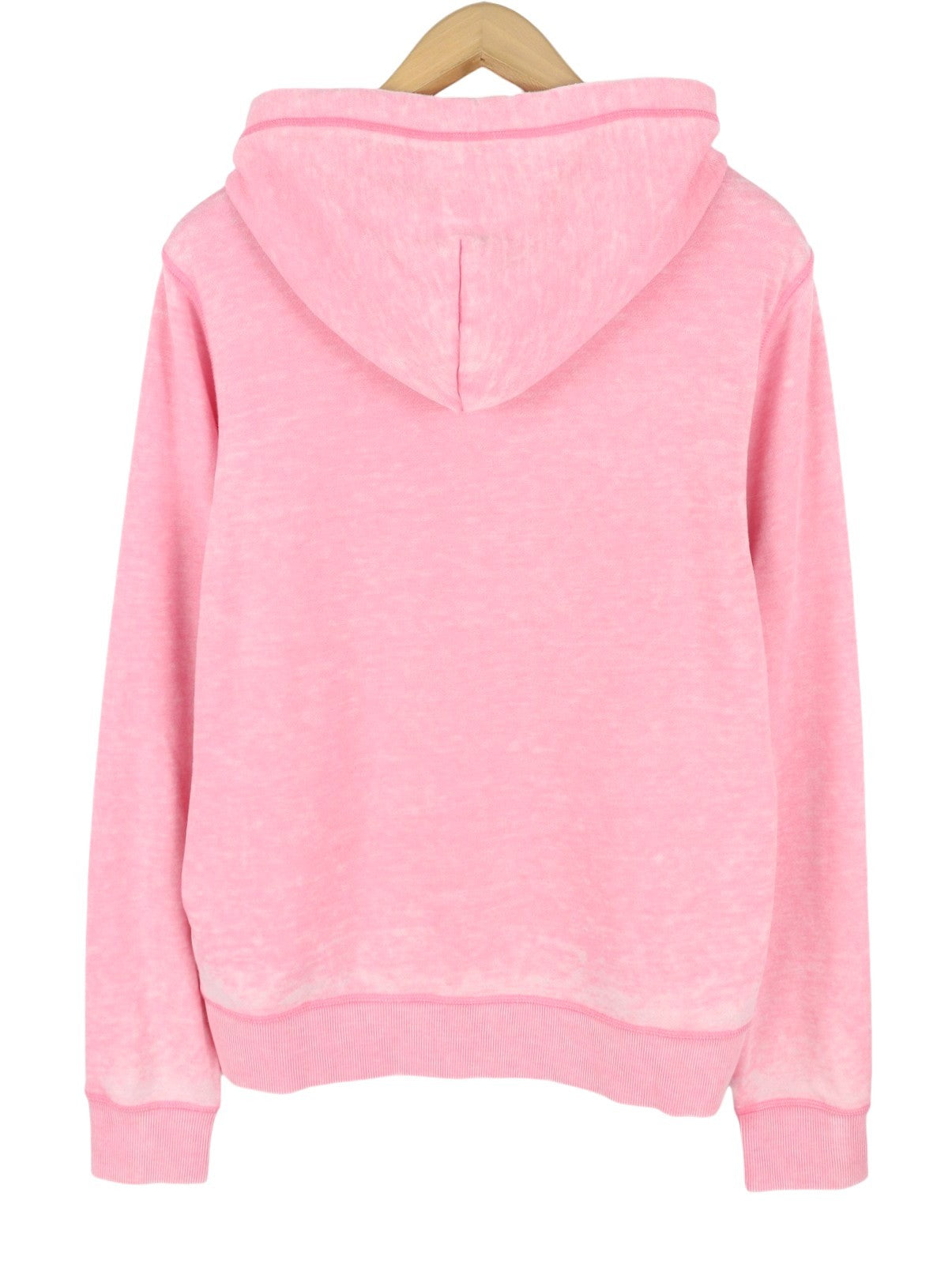 DIESEL S-Ginn-Hood-Pak Men Hoodie M Pink Faded Kangaroo Pocket Pull On RRP250