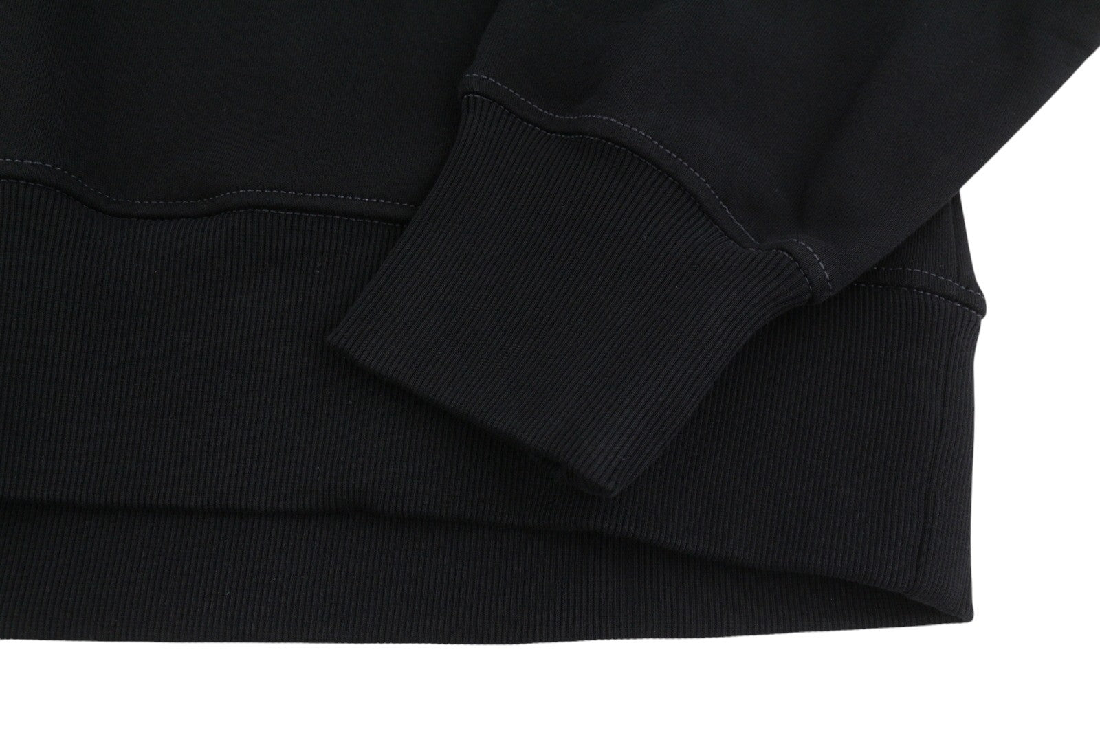 DIESEL S-Macs-Hood-G7 Men Hoodie M Black Patterned Kangaroo Pocket RRP175