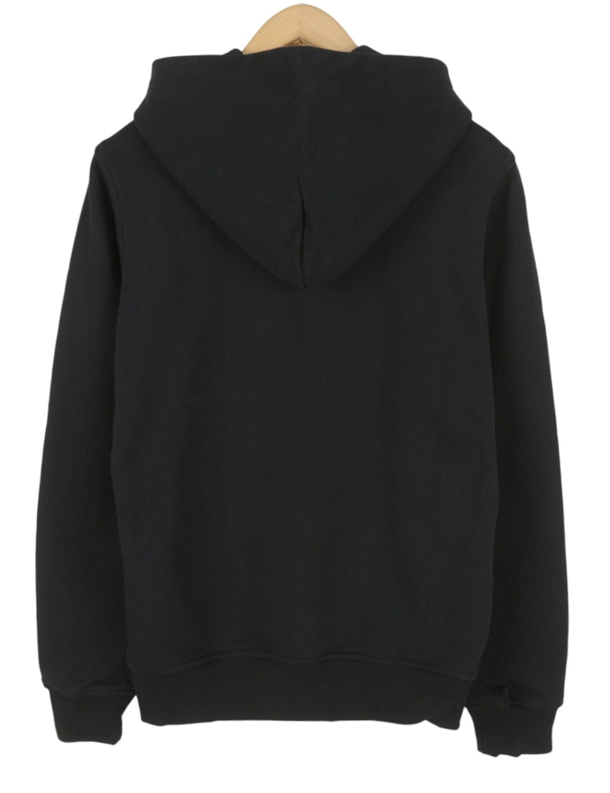 DIESEL S-Ginn-Hood-D Men Hoodie L Black Kangaroo Pocket Pull On RRP175
