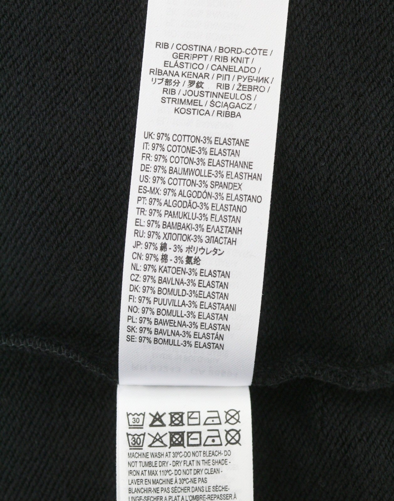 DIESEL S-Ginn-Hood-D Men Hoodie L Black Kangaroo Pocket Pull On RRP175
