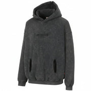 DIESEL S-Boxstic-Hood Men Hoodie XL Grey Acid Washed Oversized Unisex RRP295