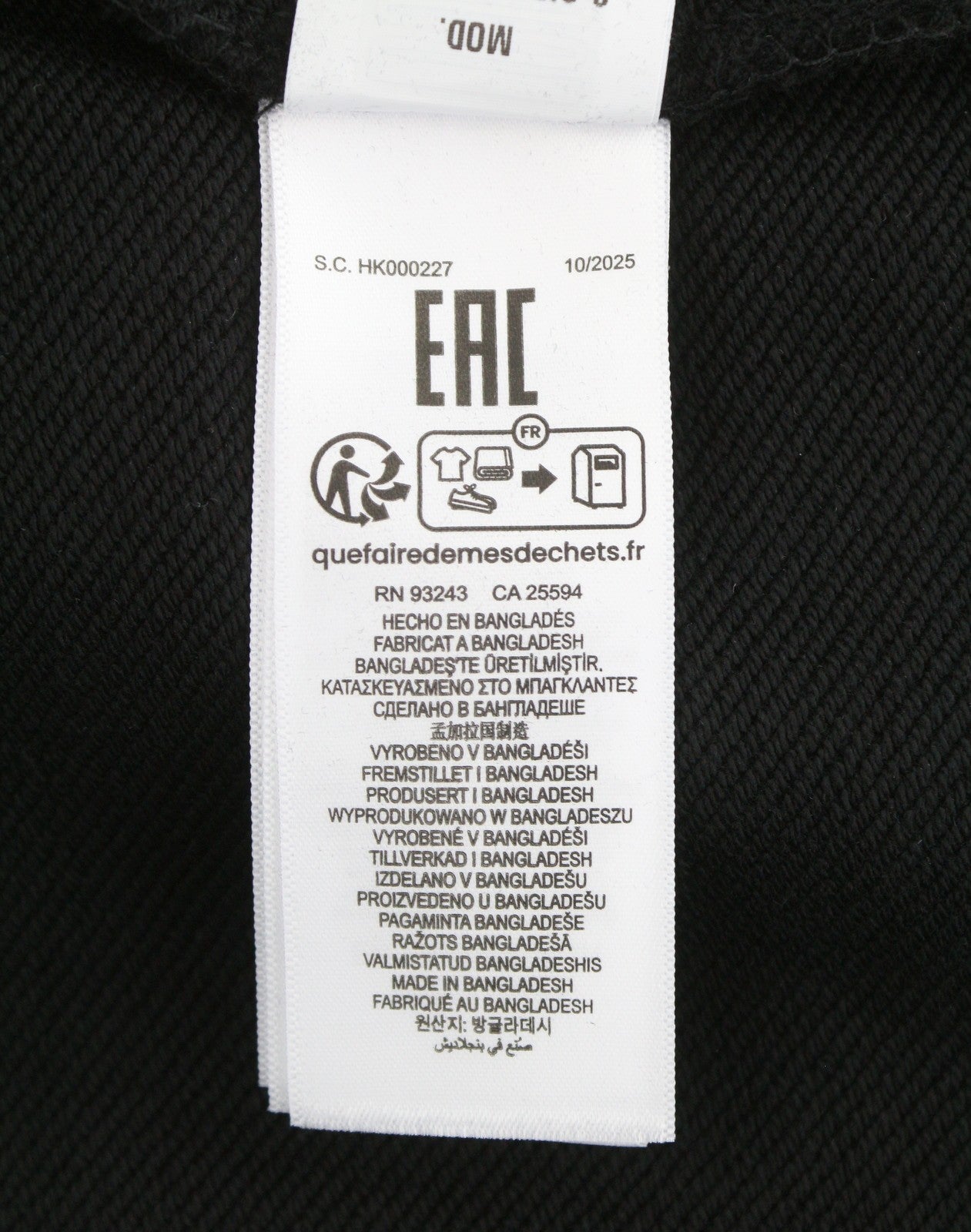 DIESEL S-Gir 250238 Off Men Sweatshirt M Black Crew Neck Pull On RRP125