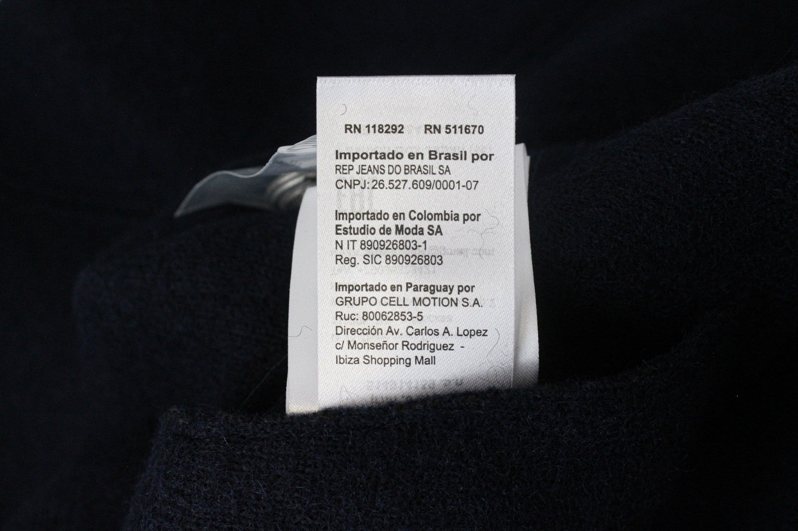 REPLAY Men Jacket L Navy Blue Wool Blend Double-Breasted Lined Casual