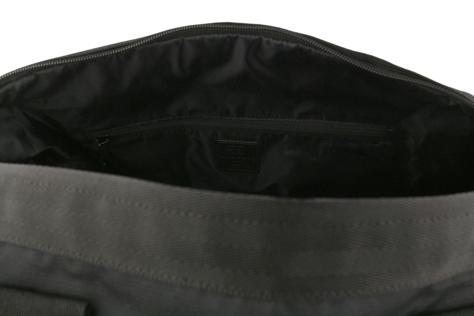 DIESEL Sport Bag - Off Price Men Bag Black Adjustable Strap Duffle Unisex RRP250