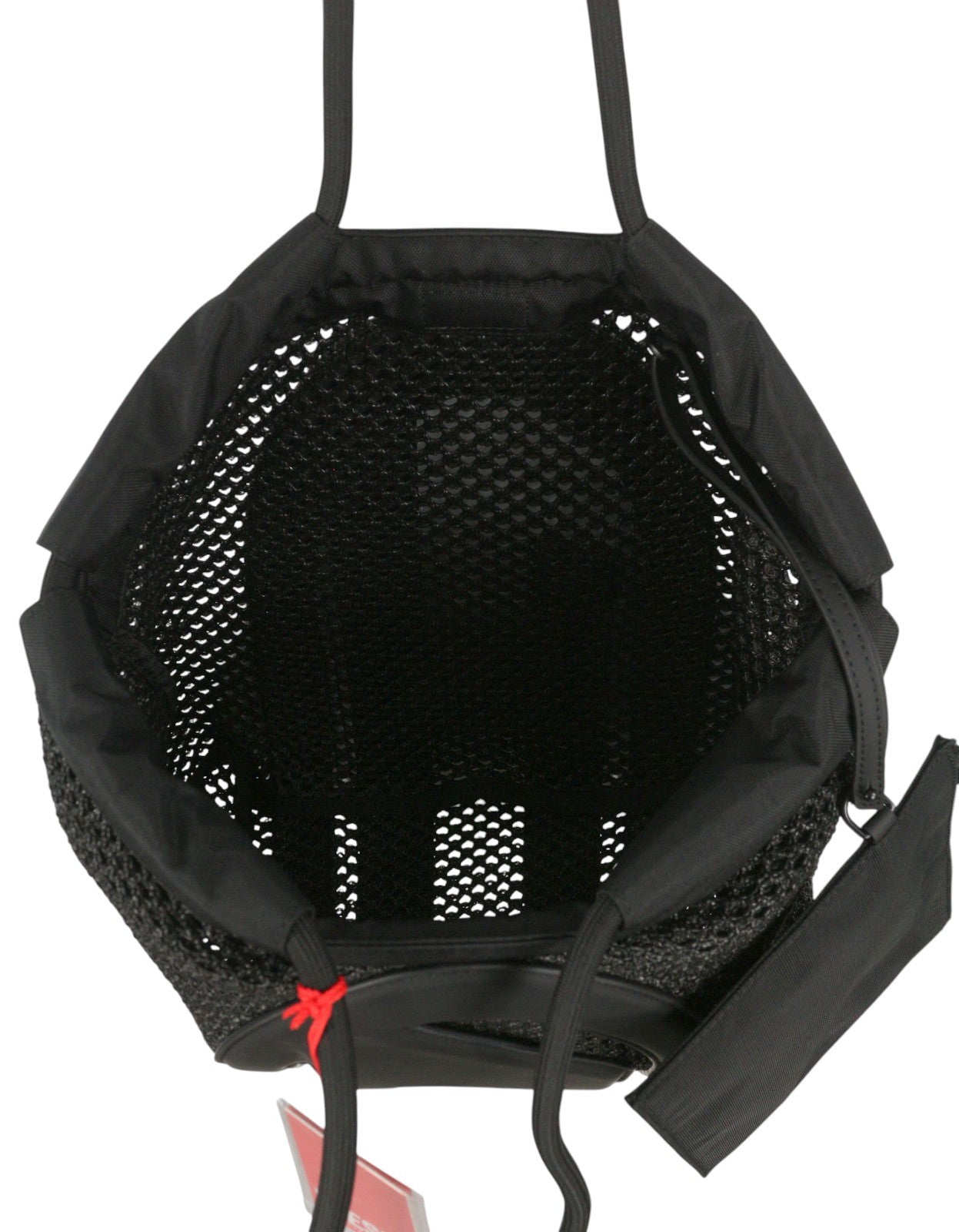 DIESEL Cage-D Tote Women Bag OS Black Shopping Transparent Unisex RRP295