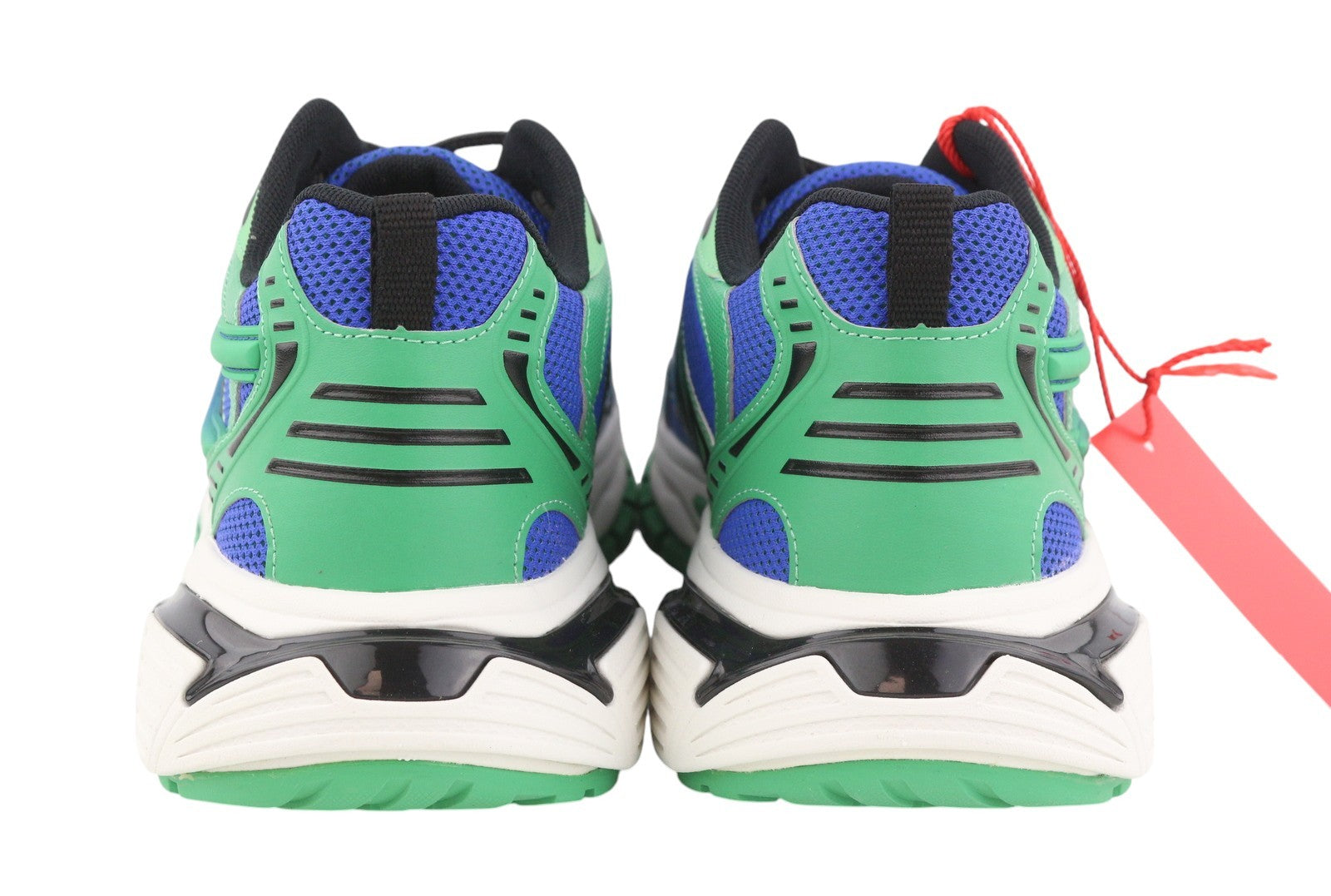 DIESEL S-Serendipity Pro-X1 Men Sneakers EU44 Blue & Green Panelled Low RRP275